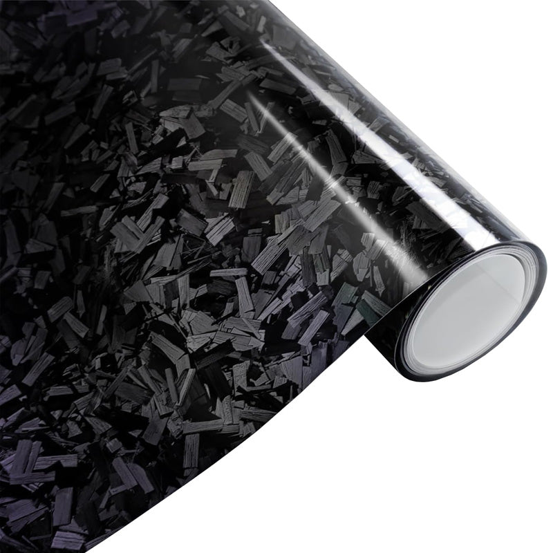 AutoStyle, Forged Carbon Wrap Film, Sort, 152x200 cm