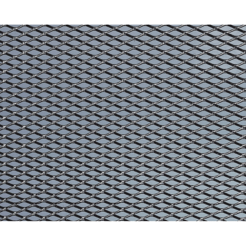 Foliatec, Aluminium Renn-Gitter Medium schwarz 20x60cm - 2 Stück, Schwarz