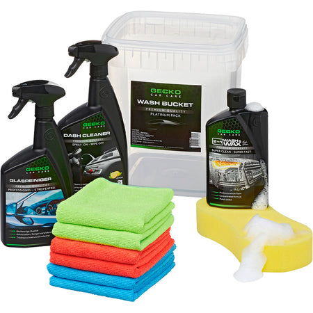 Gecko, Wash Bucket Platinum Pack, 6-piece set