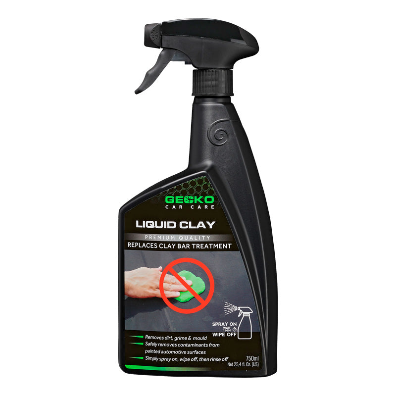 Gecko, Flüssiger Lehm 750ml, Schwarz