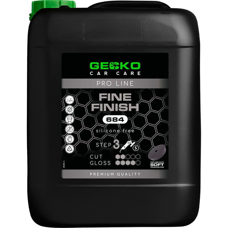 Gecko Pro Fine Finish 684 STEP 3 5 liter (silicone free)