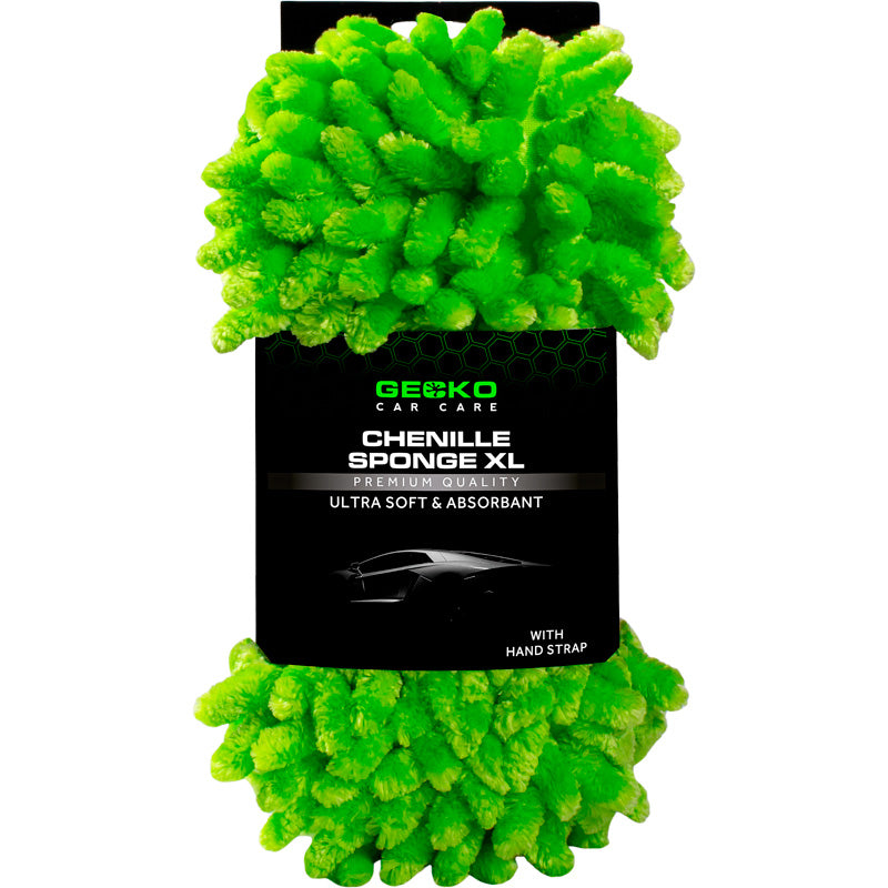 Gecko Pearle Chenille Wash Sponge 24x10x6cm