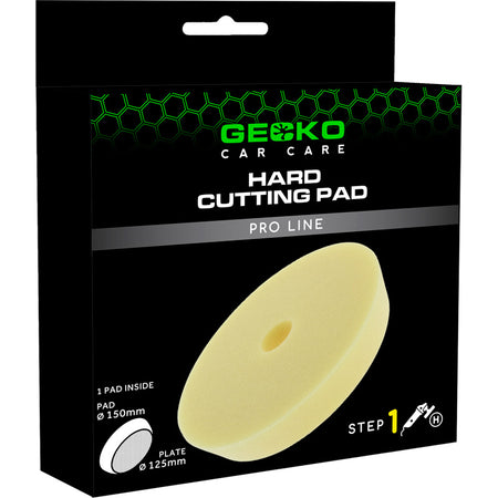 Gecko, Polishing Pad Hard Yellow 150mm, 1pc
