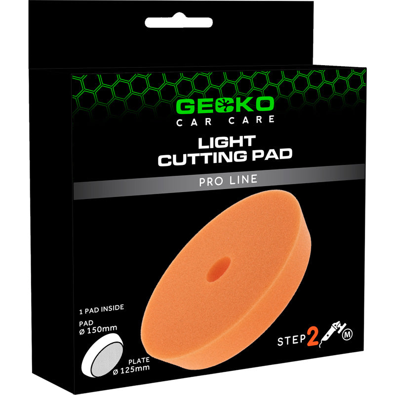 Gecko, Polishing Pad Medium Orange 150mm 1pc (For Backing Plate 125mm)