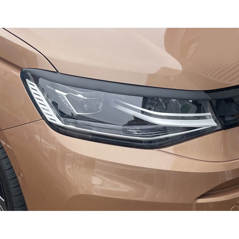 RGM, Øjenskygger, Sort, Passer til Volkswagen Caddy V (2020-), LED, ABS