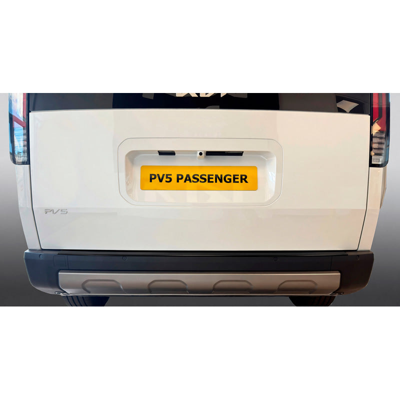 RGM, Bagkofangerbeskytter, ABS, passer til Kia PV5 (2025-), Med bagklap, Gloss Black