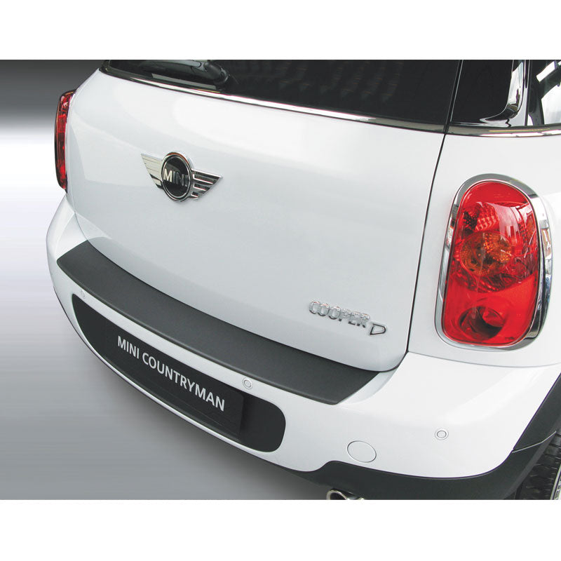 RGM, ABS Heckstoßstangenschutz passend für Mini Countryman R60 2010-2016 Schwarz, Mattschwarz