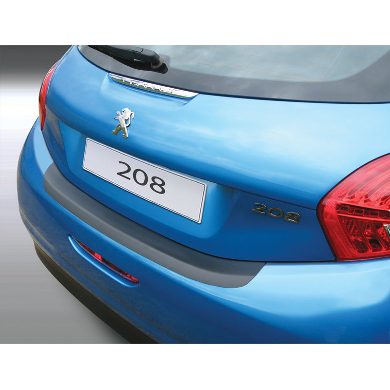 RGM, Bagkofangerbeskytter, ABS-plast, Sort, Passer til Peugeot 208 (2012-2019), '3D-formet'