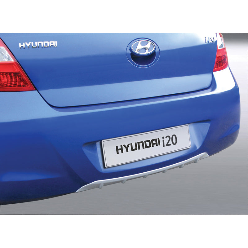 RGM, Heckschürzenansatz (Diffusor) passend für Hyundai i20 3/5-türer 2009-2015 Silber (ABS)