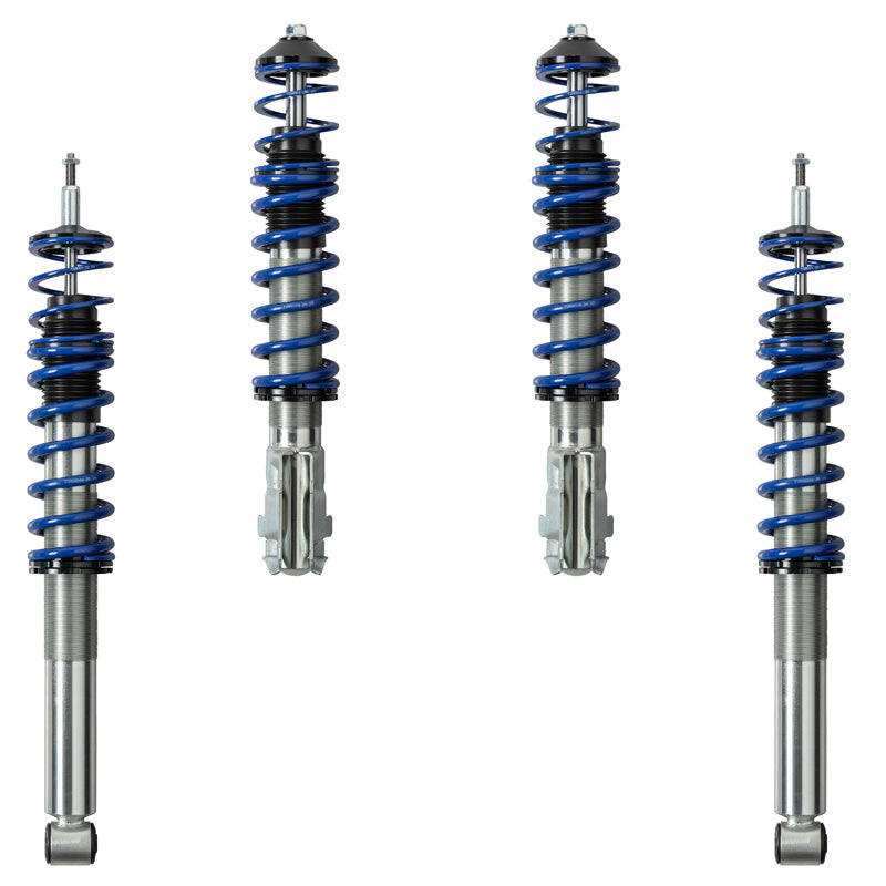 Bonrath, Gewindefahrwerke passend für Volkswagen Golf III/Vento/Corrado/Cabrio III 1991-1998 & Seat Toledo 1L 1991-1999, Stahl, Aluminium, Blau