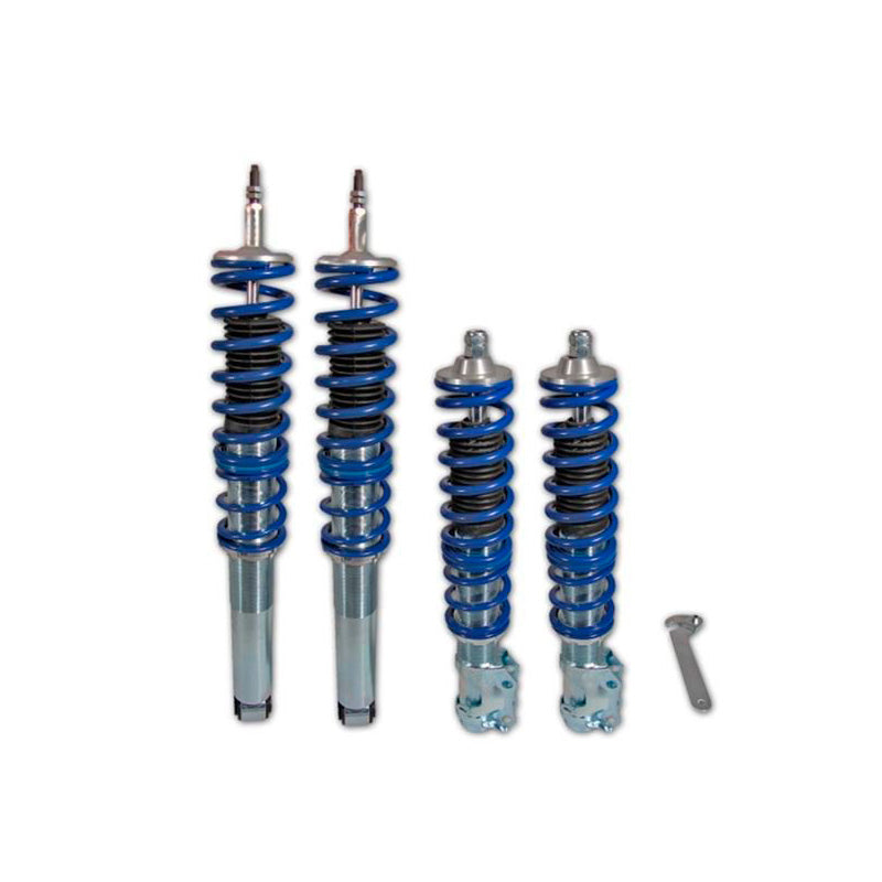 Bonrath, Gewindefahrwerke passend für Seat Ibiza/Cordoba 6K 1993-1999, Stahl, Aluminium, Blau