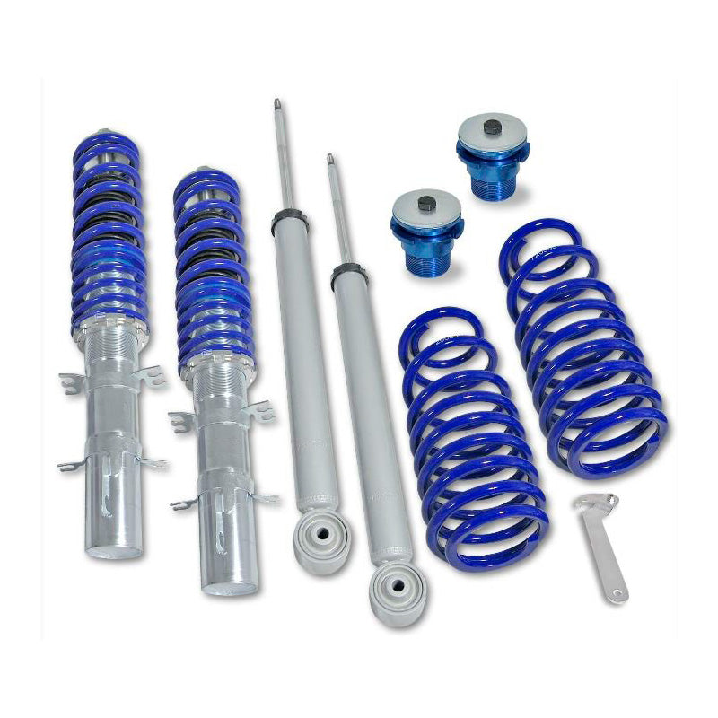 Bonrath, Gewindefahrwerke passend für Seat Toledo 1M 1999-2005, Stahl, Rot