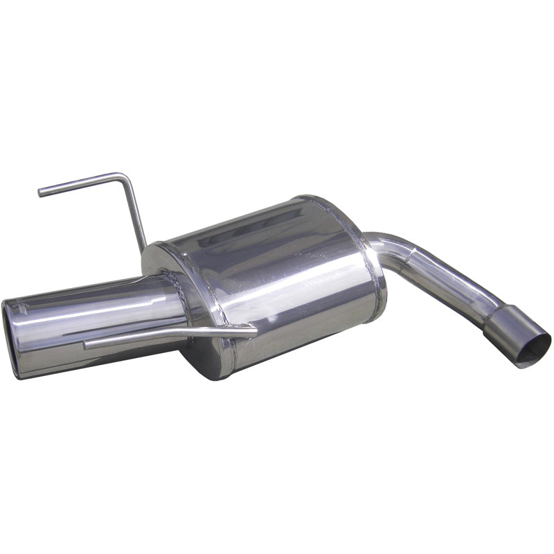 InoXcar, 100% Edelstahl Sportauspuff passend für Alfa Romeo 159 1.9 JTD (115/120/150PS) 2005- 102mm, Inox