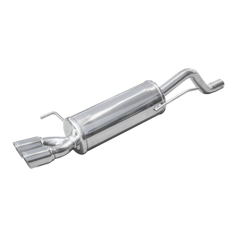 InoXcar, 100% Edelstahl Sportauspuff passend für Fiat Grande Punto (199) 1.4 Turbo T-Jet 120PS 2007- Ø 50 2x70mm Racing, Inox