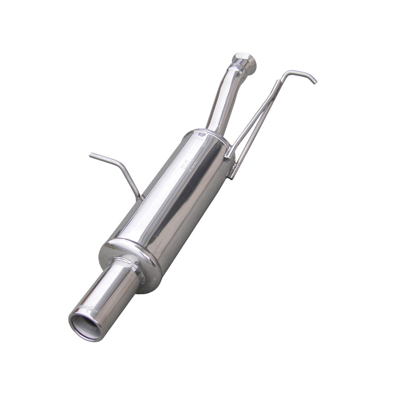 InoXcar, 100% Edelstahl Sportauspuff passend für Peugeot 307 1.6 HDi 2004- 80mm, Inox