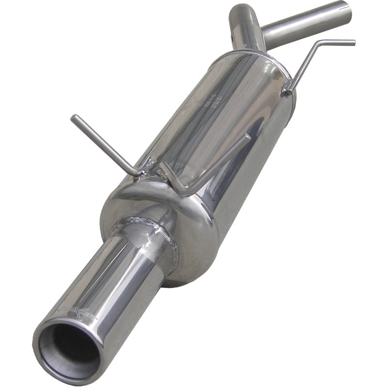 InoXcar, 100% Edelstahl Sportauspuff passend für Renault Megane 1.6 (90PS) 1996- 80mm, Inox