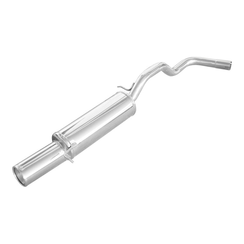 InoXcar, 100% Edelstahl Sportauspuff passend für Seat Ibiza 6K 1.6 8v GTi (101PS) 1996-2000 102mm, Inox