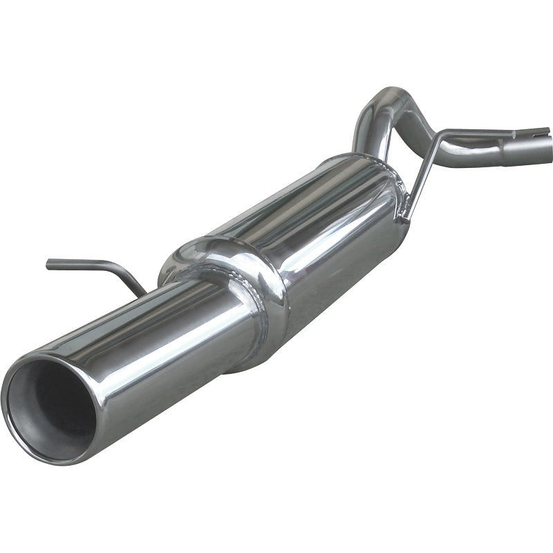 InoXcar, 100% Edelstahl Sportauspuff passend für Seat Ibiza 6L 1.8T 20v FR 2002- 102mm, Inox