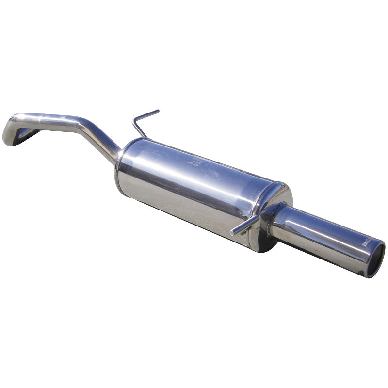 InoXcar, 100% Edelstahl Sportauspuff passend für Seat Ibiza 6L 1.8T 20v FR 2002- 80mm, Inox