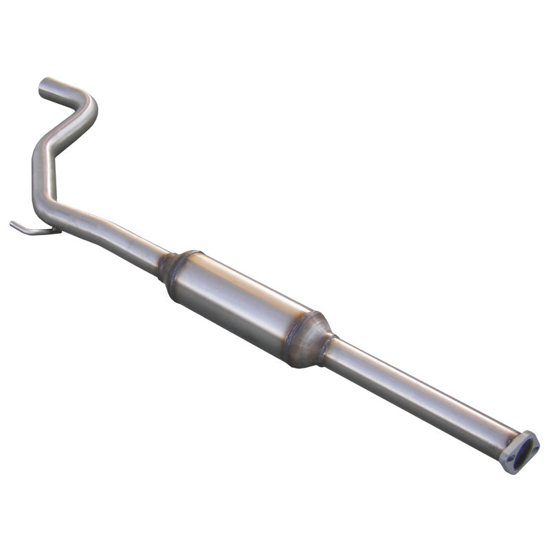 InoXcar, 100% Edelstahl Mitteldämpfer passend für Fiat Grande Punto 1.4T-Jet (155PS) 2007- (Ø60mm), Inox