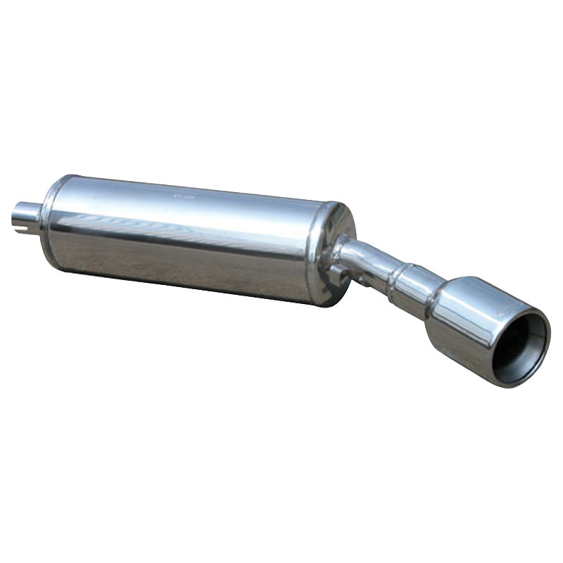 InoXcar, 100% Edelstahl Sportauspuff passend für Volkswagen Golf I 1.8 GTi (112PS) -1984 102mm, Inox