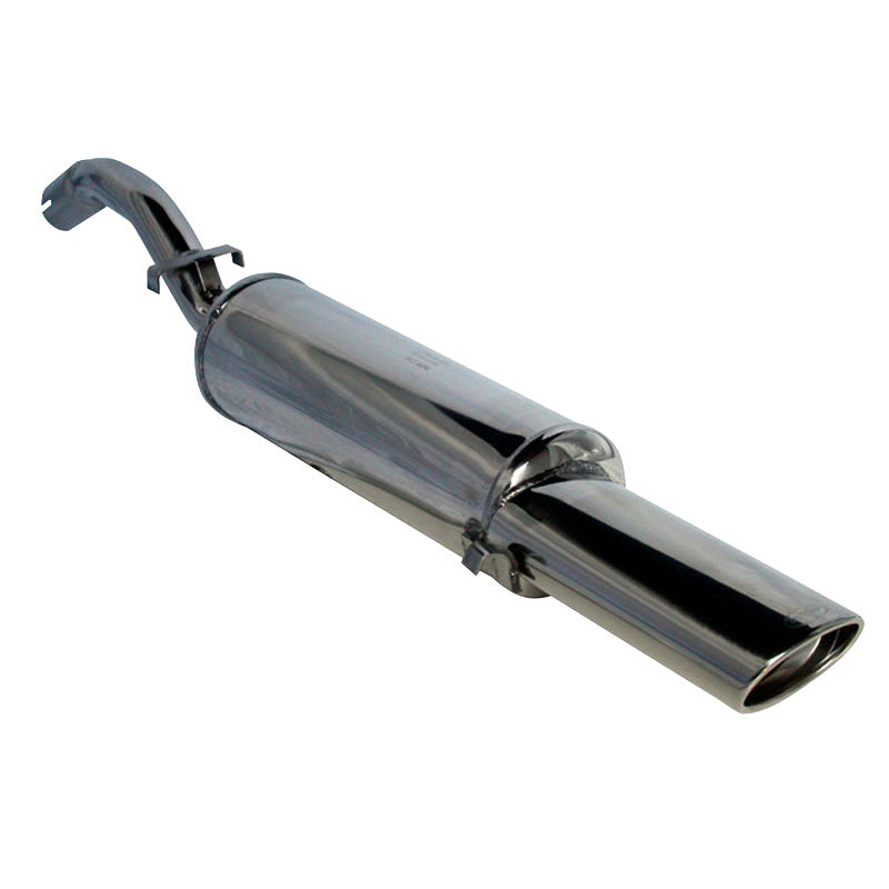 InoXcar, 100% Edelstahl Sportauspuff passend für Volkswagen Golf II 1.8 GTi 8v -1984/1.8 -1991 120x80mm, Inox