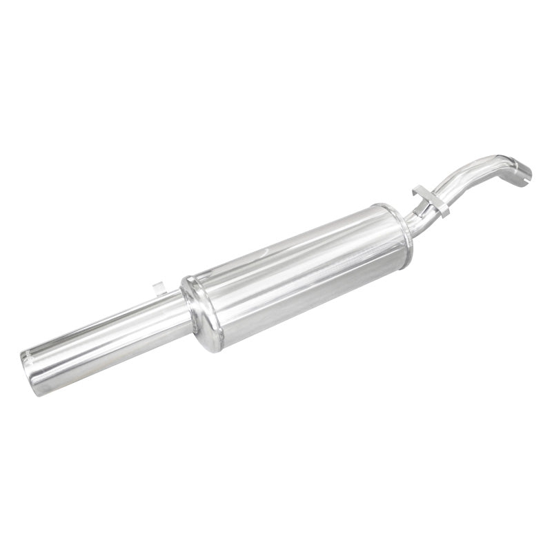 InoXcar, 100% Edelstahl Sportauspuff passend für Volkswagen Golf II 1.8 GTi 8v -1984/1.8 -1991 80mm, Inox