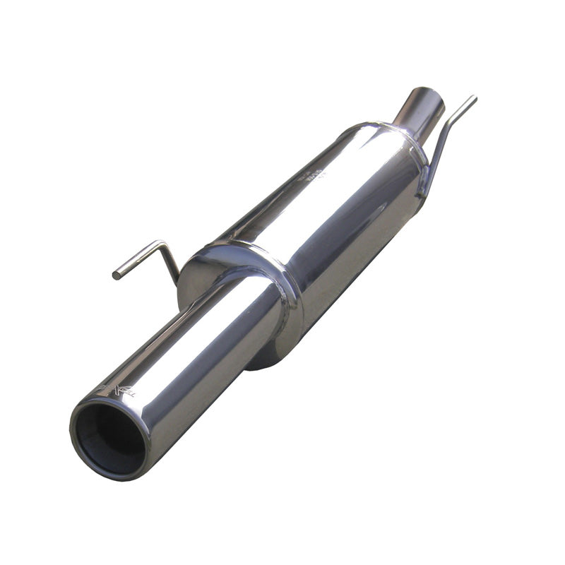 InoXcar, 100% Edelstahl Sportauspuff passend für Volkswagen Golf III 1.6 (101PS) -1999 80mm, Inox