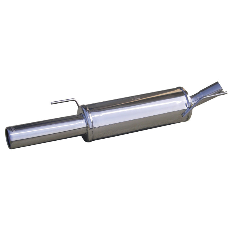 InoXcar, 100% Edelstahl Sportauspuff passend für Volkswagen Golf III 1.8 (90PS) -1999 80mm, Inox