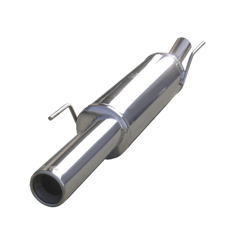 InoXcar, 100% Edelstahl Sportauspuff passend für Volkswagen Golf III 1.8 GTi (112PS) -1999 80mm, Inox