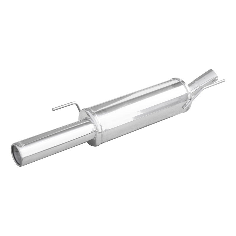 InoXcar, 100% Edelstahl Sportauspuff passend für Volkswagen Golf III 2.0 16v GTi (150PS) 80mm, Inox