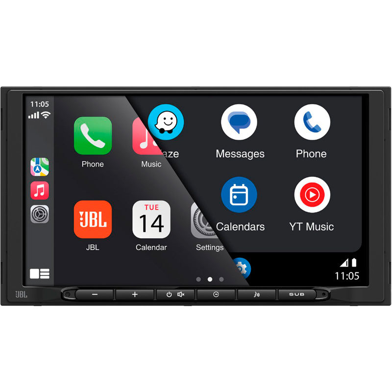 JBL, Legend 700D 2-DIN DAB Radio med 7" Touchscreen og CarPlay/Android Auto