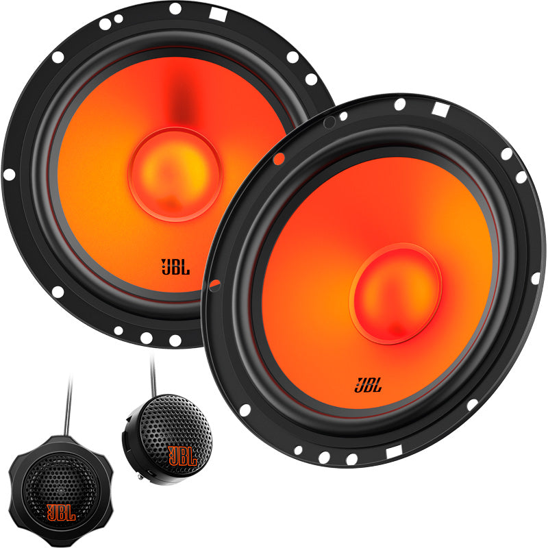JBL, Stage1 62CF 6.5'' Komponent Højttalersæt, 640W Peak, 80W RMS