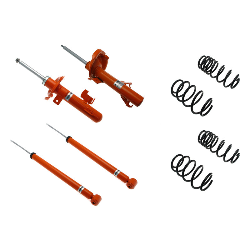 KONI, STR.T Kit passend für Ford Focus II ST 2.5 2005-2011 - 25/25mm (1120-1827), Stahl, Orange