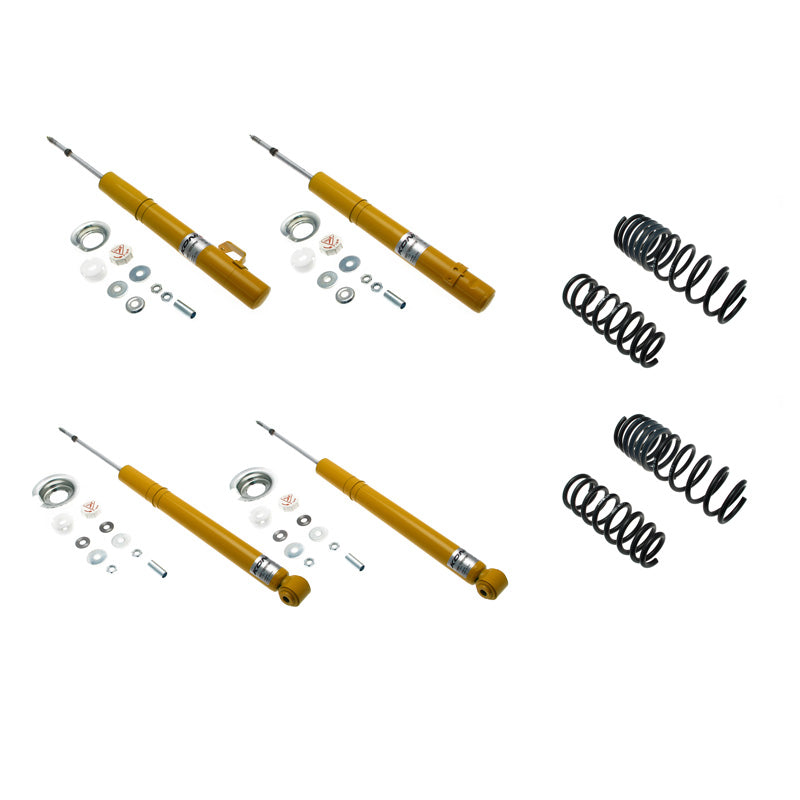KONI, Sport Kit passend für Honda Accord Limousine 2.0/2.4/3.0 V6 2003-2008 - 35/35mm (1140-2811), Stahl, Gelb