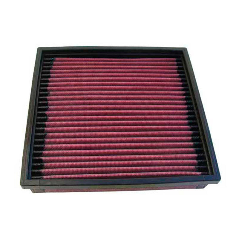 K&N Replacement Air Filter suitable for Audi 100, 200, 5000, Daimler Double Six, Jaguar XJ, Lada Niva, Porsche 912, 914, 924, Seat Terra, Trabant, VW Polo, Transporter T2, T3, Volvo 242, 244, 245 (33-2003)