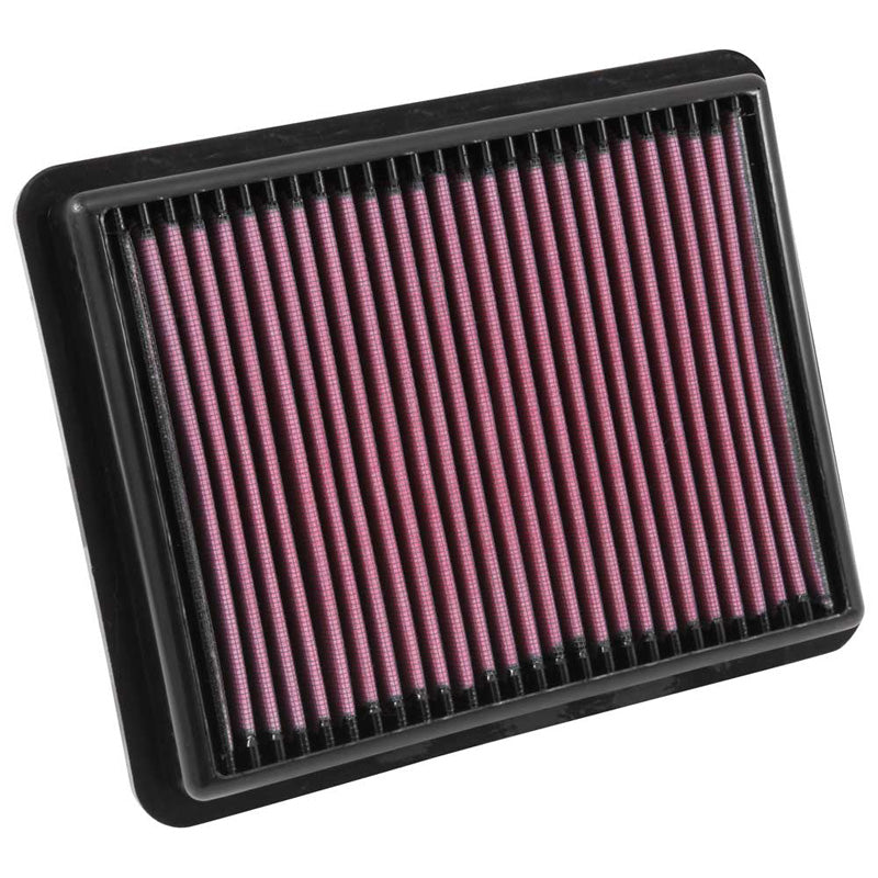 K&N, Panelfilter, Passer til Mazda 3, 6, CX-5 2.2D (2013-), CX-9 2.5 (2016-), Vaskbar og Genanvendelig