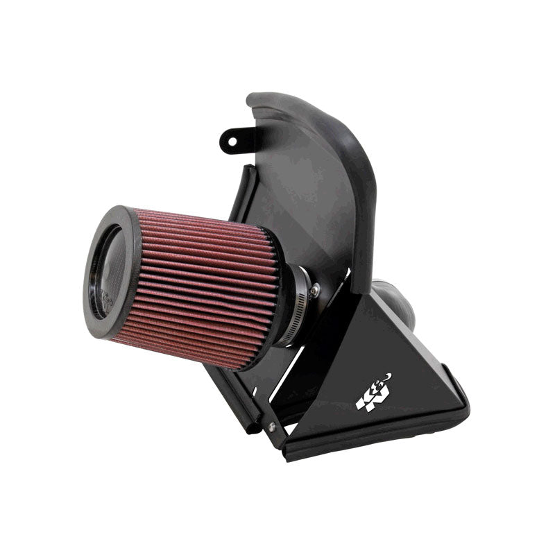 K&N, Typhoon Kit passend für Audi A4 2.0L L4 2009-2012 (exkl. RHD & USA) - (69-9505T), Baumwolle, Rot