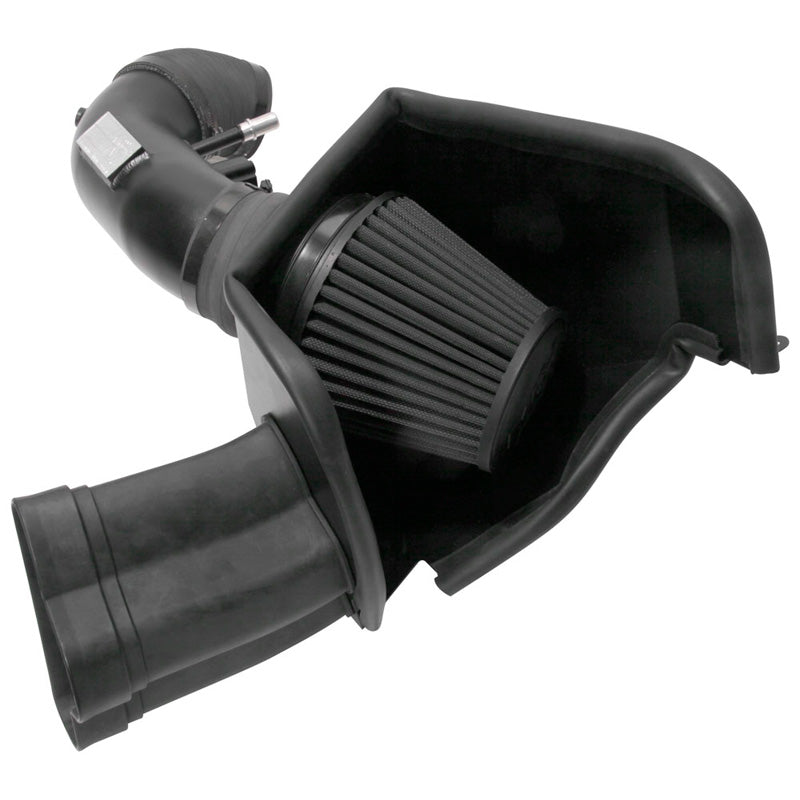 K&N, Blackhawk Induction Air Intake System passend für Ford Mustang GT 5.0L V8 2018-2021 (71-3540), Baumwolle, Rot