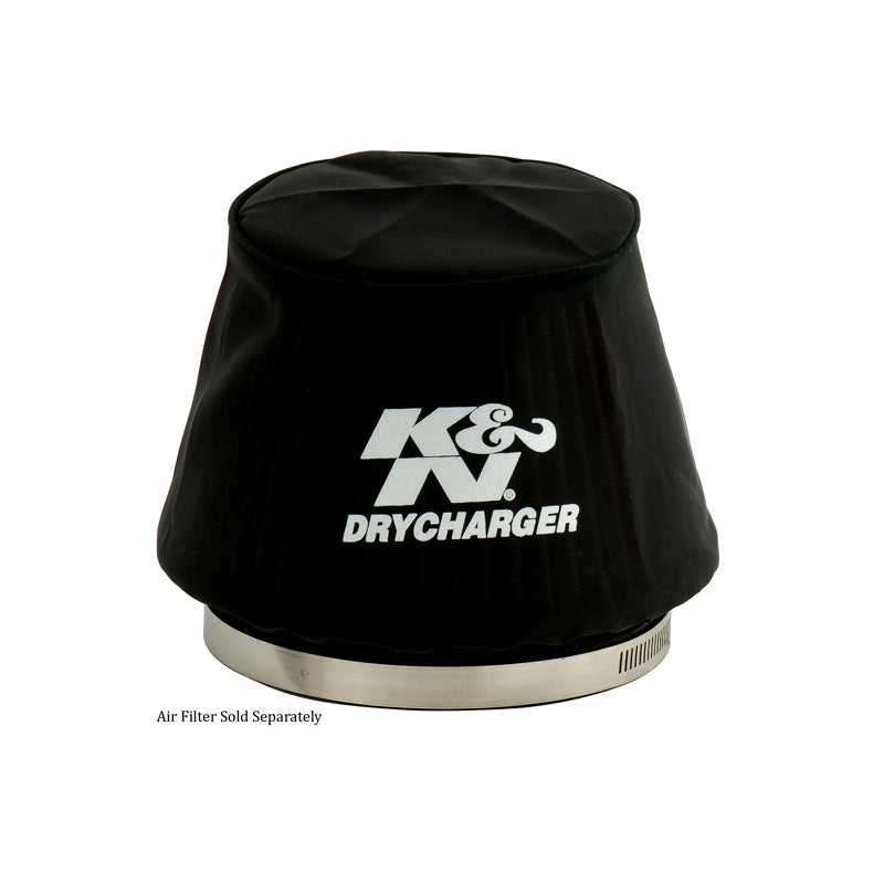 K&N, Drycharger Filterhülle für RU-5163, 159-111 x 105mm - Schwarz (RU-5163DK), Nylon