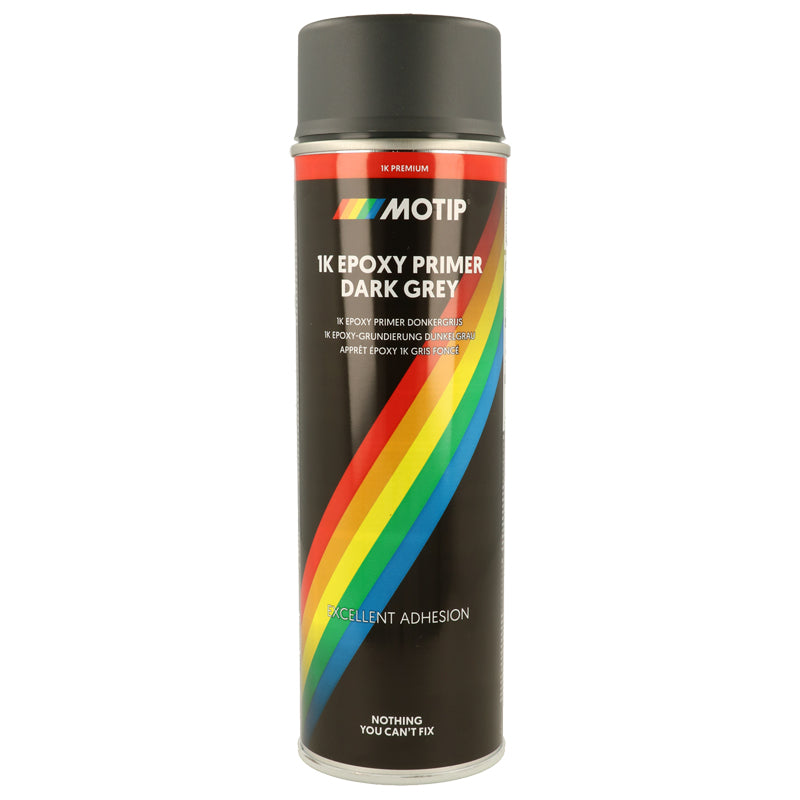 Motip 1K Epoxy Primer - Dark Grey - 500ml
