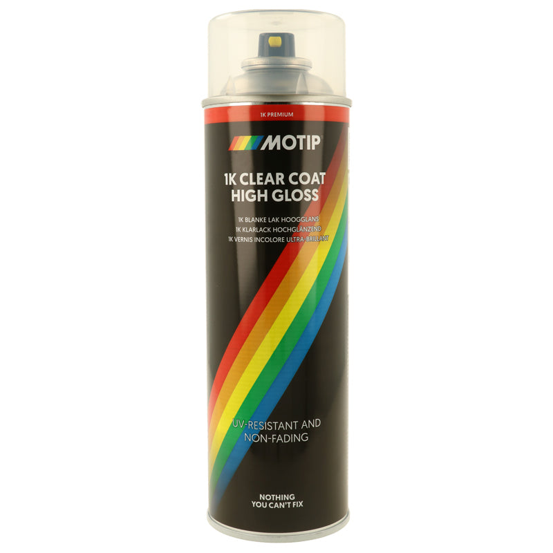 Motip 1K Clear Coat (Varnish) - High gloss - 500ml
