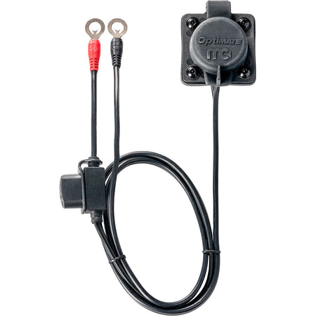 OptiMate, PORT O-97P12, MagCode Clip Panel Mount, Magnetisk batteriopladerforbindelse, 12V