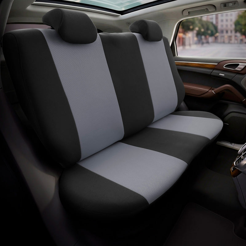 otoM, Sædeovertræk, 'SelectedFit Flex / Urban Design' Sort/Grå, 10-dele, egnet til Side-Airbags
