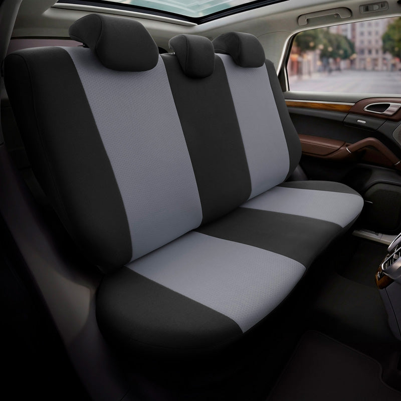 otoM, Sædeovertræk, 'SelectedFit Pro' Sort/Grå, 11-dele, passer til Side-Airbags
