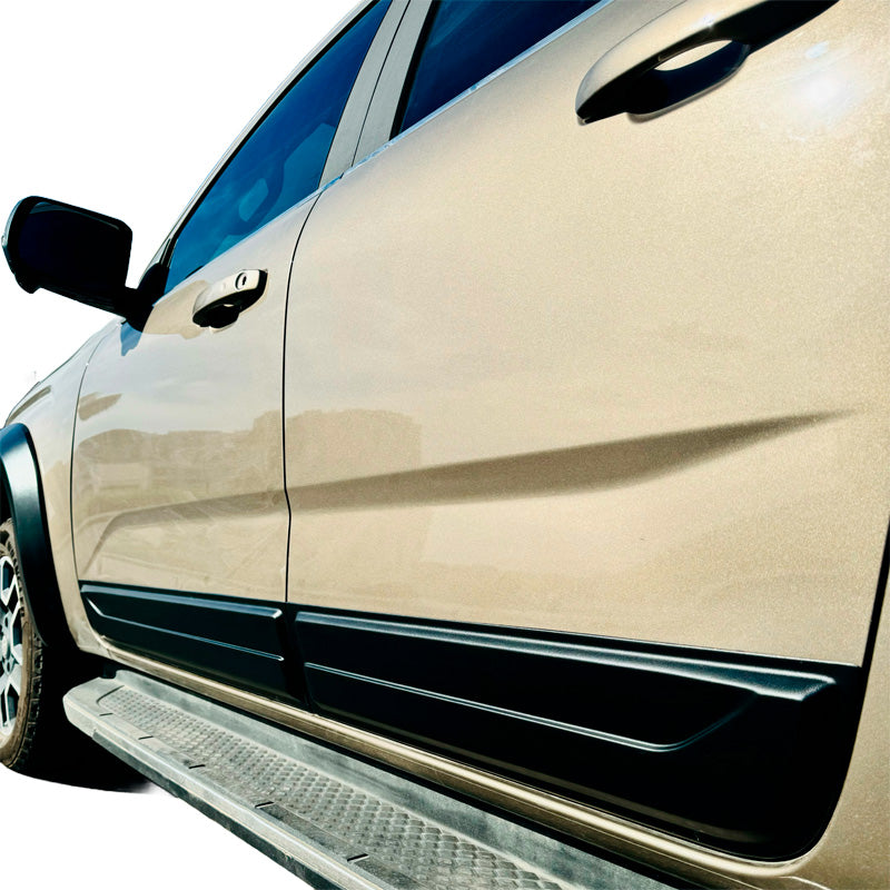 OneWay, Side Body Moulding, Mat Sort, Passer til Volkswagen Amarok MK2 (2022-), 4-delt sæt