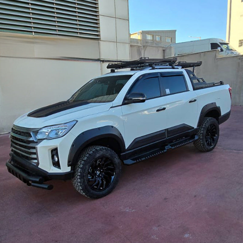 Oneway Body Cladding suitable for SsangYong Musso Grand 2018-2024 - Matt black