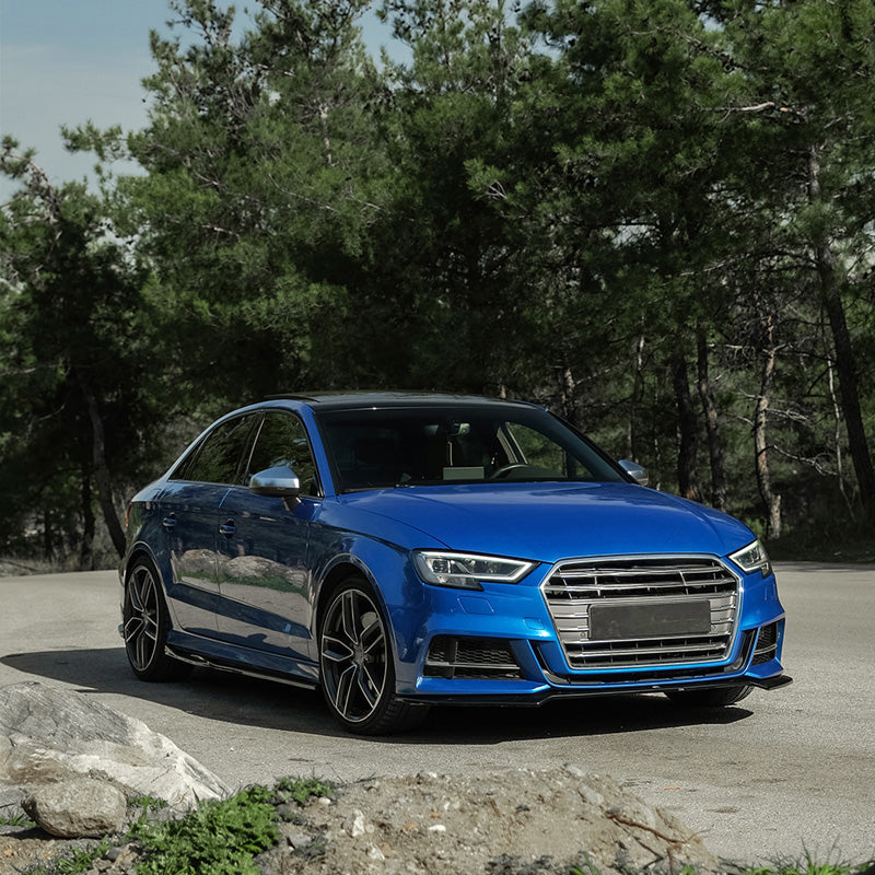 Oneway Complete body kit suitable for Audi S3 8V Sedan 2016-2020 - Gloss black