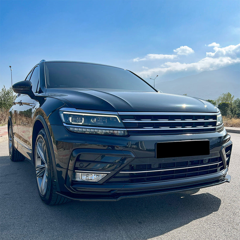 Oneway Complete body kit suitable for Volkswagen Tiguan II R-Line 2016-2020 - Gloss black