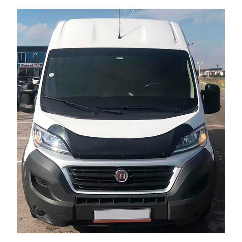 OneWay, Motorhjelmsbeskytter, Glanssort, Passer til Fiat Ducato 4. gen. (2014-) & Peugeot Boxer (2014-)